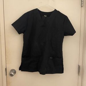 Black scrubs